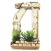 Aqua One Betta Square/Round Column Arch Ornament 10cm (24339)