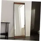 Rustic Full Length Farmhouse Mirror, Oversized Floor Mirror for Wall Decor,