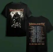 Megadeth Killing Road 2022 Tour Double-Sided T-Shirt