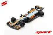 1/18 Mclaren F1 M12 MCL35L Daniel Ricciardo #3 Monaco GP 2021 by Spark 18S596