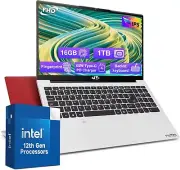 NIMO 15.6'' FHD Laptop 16GB RAM 1TB SSD Intel Pentium Quad-Core N100 WiFi 6 NEW