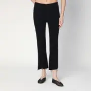 [Mother] The Insider Crop Step Fray Jeans 27 Black