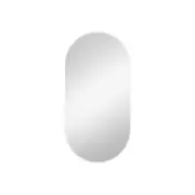 Frameless Oval Mirror | Modern | Pill Shape | 900mm x 450mm | Glue Included