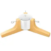 Aierden Heavy Duty Christmas Tree Stand Adjustable Metal 8Ft White 195-55 Trunk