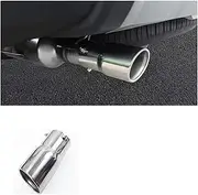 Compatible For 2024 2025 Lexus GX550 550h Stainless Steel Tailtip Exhaust Tip Upgraded Accessories gx 550 Exterior Modification Tuning(Silver)