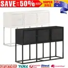 Sideboard Unit Side Cabinet Rustic Style Home Furniture 3-Door Storage Cupboard