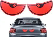 Reflect Stickers | Bicycles Reflector - Reflective Eye Night Safety Driving Auto Body Decals for Car Headlight Decoration