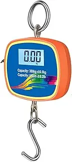 [Autools] Front Rear Dual Screen 300KG Crane Scale, 600LB High Precision LCD Digital Display Rechargeable Lightweight Scale