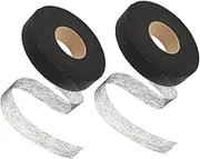 Iron on Tapes for Fabric 2 Rolls No Sew No Iron Hemming Tape for Jeans Curtains and Clothes