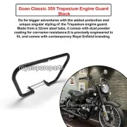 Genuine Royal Enfield Goan Classic 350 Trapezium Engine Guard, Black