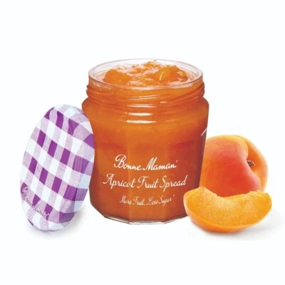 Bonne Maman Apricot Fruit Spread Case of Six Jars