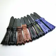 28mm Calf Leather 18mm Clasp Band Strap for AP Royal Oak Offshore 42 Case Watch