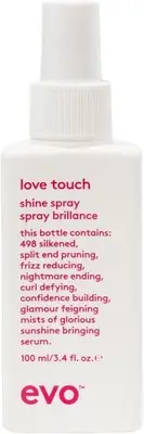 Evo Love Touch Shine Spray - Volumising Finishing Hair Texture Spray - Smooth...