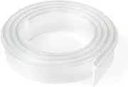 Framed Shower Door Bottom Seal, 1/4" Door Sweep for Framed & Swing Doors, 36" Long Angled T Drip Clear Vinyl Seal Strip, Replacement Parts