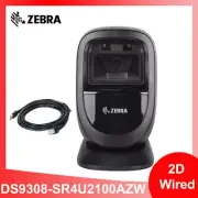 Zebra DS9308-SR4U2100AZW Desktop Hands-free 1D/2D Imager Barcode Scanner w Cable