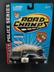 ROAD CHAMPS MARYLAND STATE POLICE VINTAGE '57 FAIRLANE. UNOPENED AND SIGNED 1:43