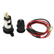 12V USB w/ 60CM Cable Car Cigarette Lighter Socket Charger Power Adapter Outlet