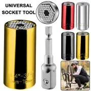 Multi-function 7-19mm Wrench Gator Socket Grip Spanner Power Drill Adapter Tool