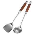 Stainless Steel Spatula for Carbon Steel, Stainless Steel Wok Spatula Metal4802