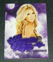 2017 Benchwarmer BRANDE RODERICK Dreamgirls LINGERIE NIGHTS Purple/3 PLAYBOY Hot