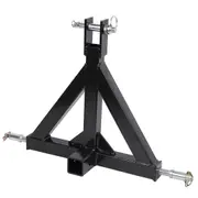 3 Point Hitch Trailer Tow Hook Heavy-Duty Receiver for Tractors