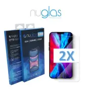 2 x Genuine Nuglas Screen Protector for iPhone 12 11 X Xs Pro Max 8 7 6 6S Plus