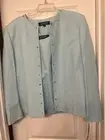 Stunning 3 Piece KASPER Suit, Size 18, Beautiful Blue