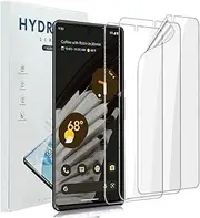 [3 Pack] Screen Protector for Google Pixel 7 Pro, Full Cover HYDROGEL Aqua Screen Protector Curved for Google Pixel 7 Pro 2022