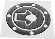 LIFKOME Carbon Fiber Tank Cap Sticker Motorcycle Decal Gas Tank Protector for Bikes Easy Fit Material Water Resistant Stylish Design