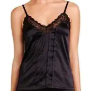NWT Pleasure State Women's Camisole Luxury Skylar Madison Black Medium M