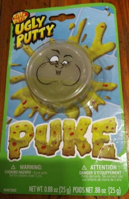 Silly Putty Ugly Putty Puke - Brand New Factory Sealed