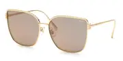 Chopard SCHG67M 300X Women’s Sunglasses Gold Size 63