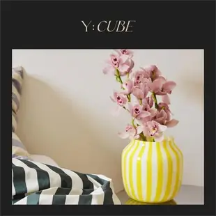 現貨Y:CUBE丹麥進口HAY Juice Vase北歐極簡線條彩色擺件花器花瓶