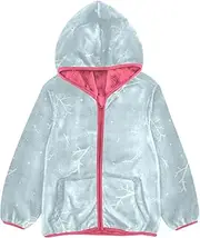 [Caihoyu] Boys Hooded Fleece Jacket Stylish Baby Boy Clothes Toddler Girl Jacket