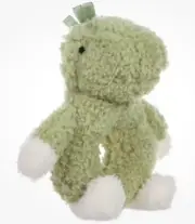 Apricot Lamb Baby Dinosaur Soft Rattle Plush Stuffed Animal for SHIPS FAST NEW