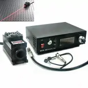 660nm 500mW Red Dot Laser Module + TTL Analog + TEC + Digital Power Supply