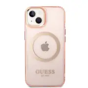 GUESS Ring Edition Case For IPhone 14 Plus - Translucent Pink