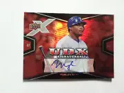 MARLON BYRD AUTOGRAPHED CARD rangers