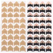 8 Sheets Album Corner Picture Stickers Photo Corners for Scrap Book