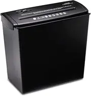 Paper Shredder, Automatic Electric 5 Sheet A4 Paper Strip Cut Paper Desktop Paper Shredder 10L Litre Waste Bin for Home Office