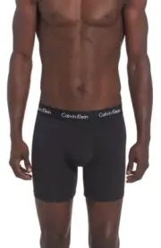 Calvin Klein Mens Black Boxer Briefs L2009 Sz Small