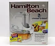 NEW Hamilton Beach Change A Bowl Multi Bowl Slicer Shredder 70800