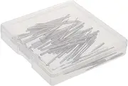 Operitacx 60pcs Universal Sewing Machine Needles Stainless Steel Ballpoint Jeans Leather Craft Metal Needles for Multiple Machines