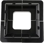 AIMALL 4pcs Solar Photovoltaic Panel Bracket for RV Yacht – Plastic Mounting Brackets for Solar Panels, 5.9 x 3.6 x 2.4 inch (150 x 90 x 60 mm)