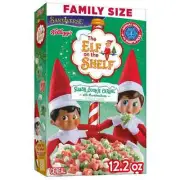 Cereal Family Size Elf On The Shelf Sugar Cookie Marshmallows 12.2 oz Box