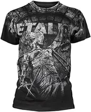 [Metallica] Men's Stoned Justice T-Shirt Black