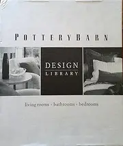 Pottery Barn Design Library: Boxed Set of 3 (Bedrooms, Bathrooms & Living Rooms)