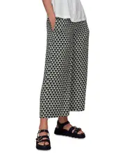 Whistles Speeding Squares Printed Pants 6 UK/2 US