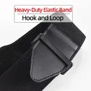1pc Elastic Band Hook Loop Adjustable Elastic Reverse Buckle Nylon Cable Ties St