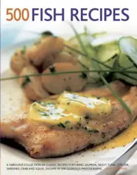 在飛比找博客來優惠-500 Fish Recipes: A Fabulous C